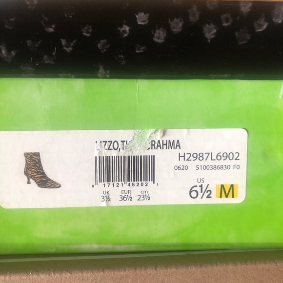 Sam Edelman Lizzo Kitten Heel Bootie new in box size 6.5 M - Picture 12 of 12